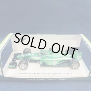 画像: セカンドハンド品●SPARK 1/43 CATERHAM CT05 AUSTRALIAN GP 2014 (小林可夢偉）#10