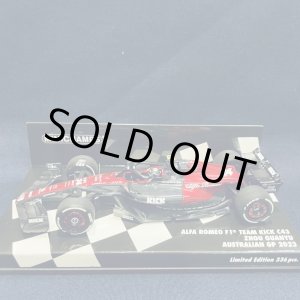 画像: 新品正規入荷品●PMA1/43 ALFA ROMEO C43 AUSTRALIAN GP 2023 周冠宇（ジョウ・グアンユー）#24 