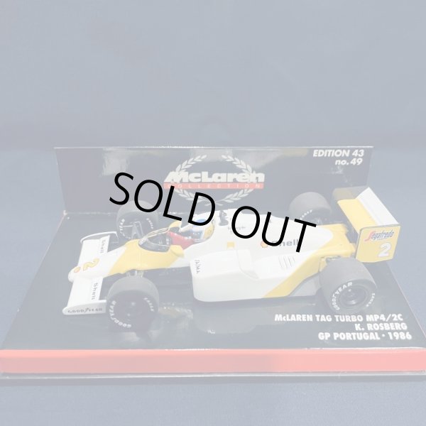 画像1: セカンドハンド品●PMA1/43 McLAREN MP4/2C PORTUGAL GP 1986 (K.ロズベルグ）#2
