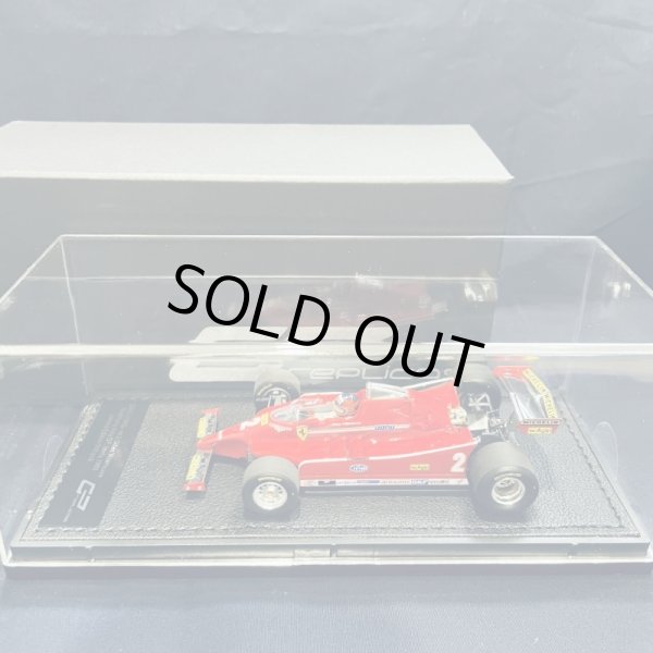 画像1: 新品正規入荷品●KYOSYO 1/43 FERRARI 126C QUALIFYING ITALY GP IMOLA 1980 (G.ビルヌーブ）#2 ※フィギュア付