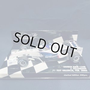 画像: セカンドハンド品●PMA1/43 SAUBER BMW C24B F1 TEST VALENCIA 2006 (J.ビルヌーブ）#17