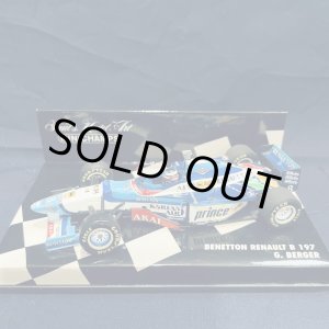 画像: セカンドハンド品●PMA1/43 BENETTON RENAULT B197 (G.ベルガー）#8