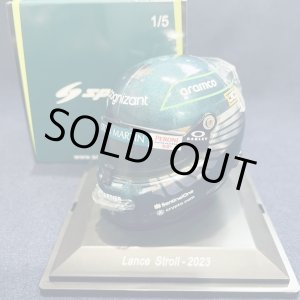 画像: 新品正規入荷品●SPARK1/5 ASTON MARTIN 2023 L.ストロール ミニヘルメット