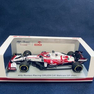 画像: セカンドハンド品●SPARK1/43 ALFA ROMEO C41 BAHRAIN GP 2021 （K.ライコネン）#7