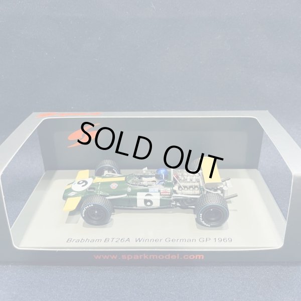 画像1: シグナス特別価格●新品正規入荷品●SPARK 1/43 BRABHAM BT26A WINNER GERMAN GP 1969 (J.ICKX) #6
