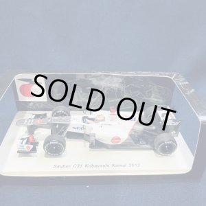 画像: セカンドハンド品●SPARK/MINIMAX製 1/43 鈴鹿サーキット限定 鈴鹿50周年記念限定モデル SAUBER C31 中国GP 2012 (小林可夢偉)