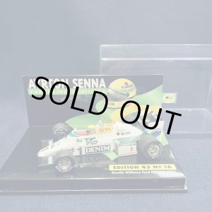 画像: セカンドハンド品●PMA1/43 SENNA COLLECTION No16 SAUDIO WILLIAMS FORD FW08C (A.セナ) 1983