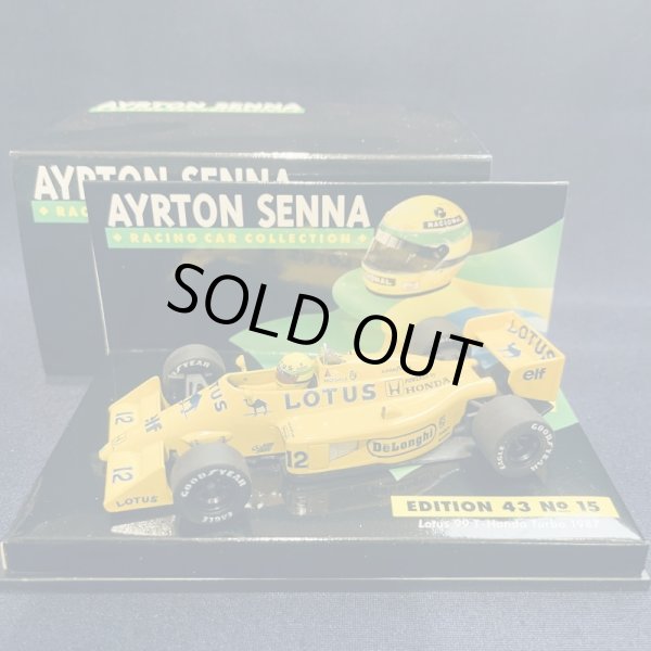 画像1: セカンドハンド品●PMA1/43 SENNA COLLECTION No15 LOTUS HONDA 99T (A.セナ） 1987
