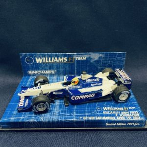 画像: セカンドハンド品●PMA1/43 WILLIAMS BMW FW23 1st GP WIN SAN MARINO 2001 (R.シューマッハ）#5