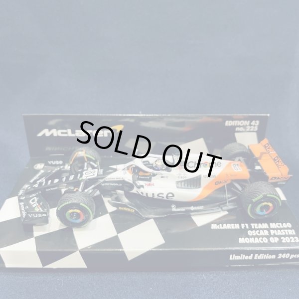 画像1: 新品正規入荷品●PMA1/43 McLAREN MCL60 MONACO GP (O.ピアストリ） 2023 #81