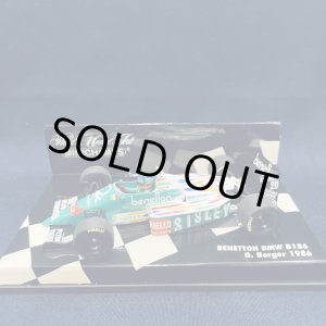 画像: セカンドハンド品●PMA1/43 BENETTON BMW B186 (G.ベルガー）1986  #20