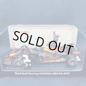 画像: セカンドハンド品●ユーロスポーツ別注●SPARK 1/43 RED BULL RB16B WINNER MONACO GP 2021 (M.フェルスタッペン）#33
