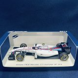 画像: セカンドハンド品●SPARK 1/43 WILLIAMS MERCEDES FW36 AUSTRALIAN GP 2014 (V.ボッタス）#77