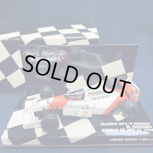 画像: セカンドハンド品●PMA1/43 McLAREN PEUGEOT MP4/9 GERMAN GP 1994 (M.ハッキネン)#7