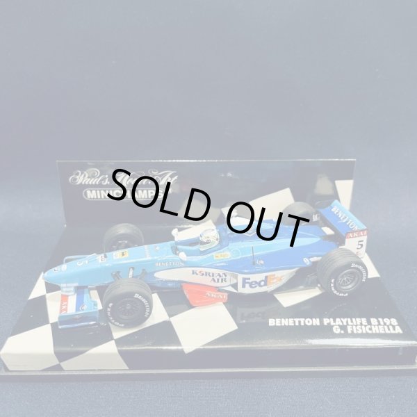 画像1: セカンドハンド品●PMA1/43 BENETTON PLAYLIFE B198 (G.フィジケラ）#5