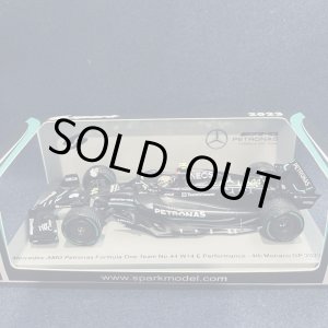 画像: 新品正規入荷品●SPARK1/43 MERCEDES-AMG W14E 4th MONACO GP 2023 (L.ハミルトン）#44