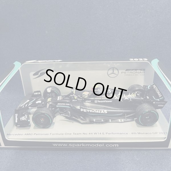 画像1: 新品正規入荷品●SPARK1/43 MERCEDES-AMG W14E 4th MONACO GP 2023 (L.ハミルトン）#44