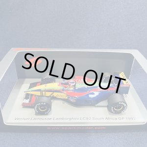 画像: セカンドハンド品●SPARK 1/43 VENTURI LARROUSSE LAMBORGHINI LC92 SOUTH AFRICA GP 1992 (片山右京) #30