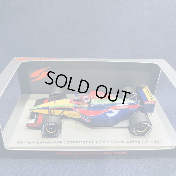 画像1: セカンドハンド品●SPARK 1/43 VENTURI LARROUSSE LAMBORGHINI LC92 SOUTH AFRICA GP 1992 (片山右京） #30