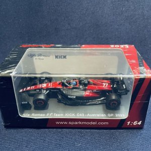 画像: 新品正規入荷品●SPARK 1/64 ALFA ROMEO C43 AUSTRALIAN GP 2023  (V.ボッタス）#77