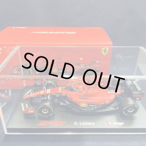 画像: 新品正規入荷品●burago1/43 FERRARI SF-23 (C.ルクレール）2023 #16 ※アクリルケース＆ドライバーフィギュア付