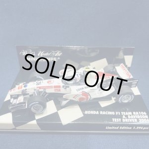 画像: セカンドハンド品●PMA1/43 HONDA RA106 TEST DRIVER 2006 (A.デビットソン)#36