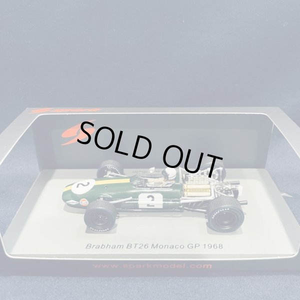 画像1: 新品正規入荷品●SPARK 1/43 BRABHAM BT26 MONACO GP 1968 (J.BRABHAM) #2