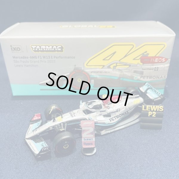 画像1: 新品正規入荷品●TARMAC WORKS 1/64 MERCEDES AMG W13 SAN PAULO GP 2022 (L.ハミルトン）#44