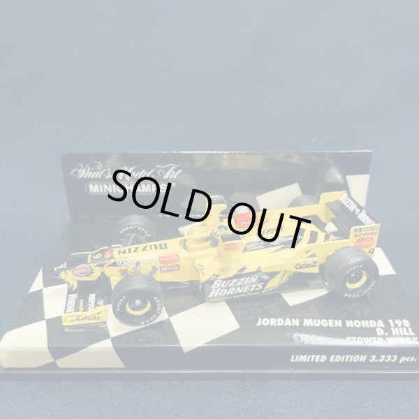 画像1: セカンドハンド品●PMA1/43 JORDAN MUGEN HONDA 198 TOWER WING (D.ヒル）#9