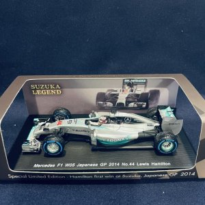画像: セカンドハンド品●鈴鹿サーキット別注●SPARK1/43 MERCEDES W05 JAPANESE GP 2014 (L.ハミルトン) #44