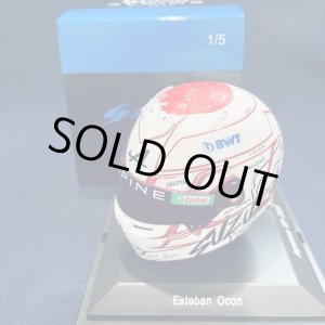 画像: 新品正規入荷品●SPARK1/5 ALPINE JAPANESE GP 2023 E.オコン ミニヘルメット
