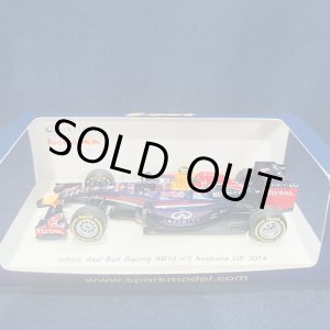 画像: セカンドハンド品●SPARK 1/43 INFINITI RED BULL RACING RB10 AUSTRALIA GP 2014 (D.リカルド) #3