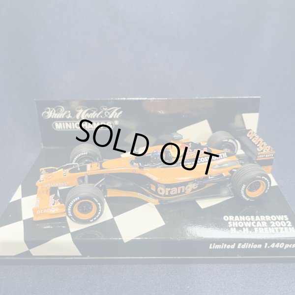 画像1: セカンドハンド品●PMA1/43 ORANGEARROWS SHOWCAR 2002 (H.H.フレンツェン）#20