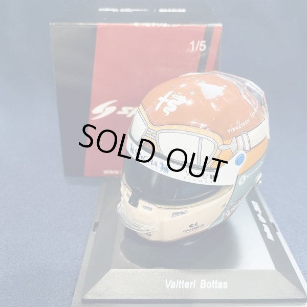 画像1: 新品正規入荷品●SPARK1/5 ALFA ROMEO F1 ITALIAN GP 2023 V.ボッタス ミニヘルメット