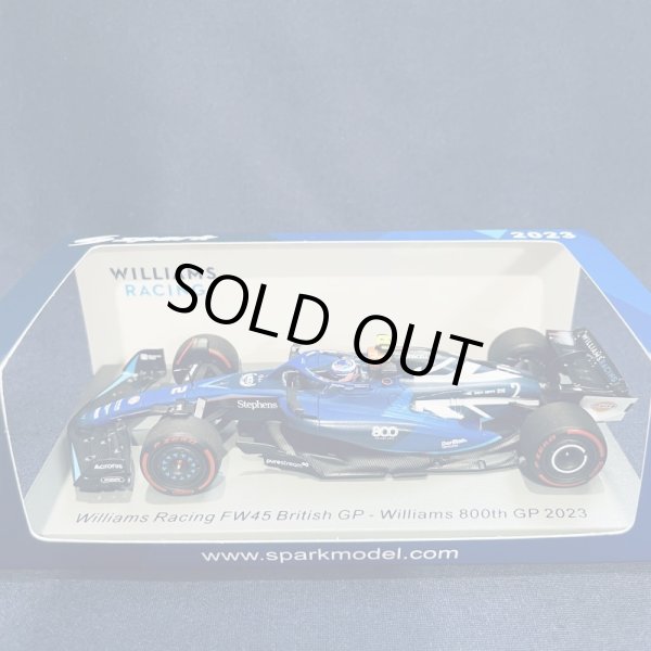 画像1: 新品正規入荷品●SPARK1/43 WILLIAMS FW45 BRITISH GP WILLIAMS 800thGP 2023 (L.サージェント）#2