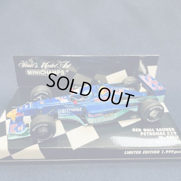画像1: セカンドハンド品●PMA1/43 RED BULL SAUBER PETRONAS C19 MALAYSIA GP (M.サロ)