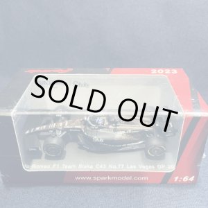 画像: 新品正規入荷品●SPARK 1/64 ALFA ROMEO STAKE C43 LAS VEGAS GP 2023 （V.ボッタス）#77 