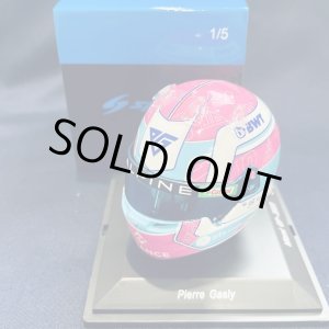 画像: 新品正規入荷品●SPARK1/5 ALPINE MIAMI GP 2023 P.ガスリー ミニヘルメット