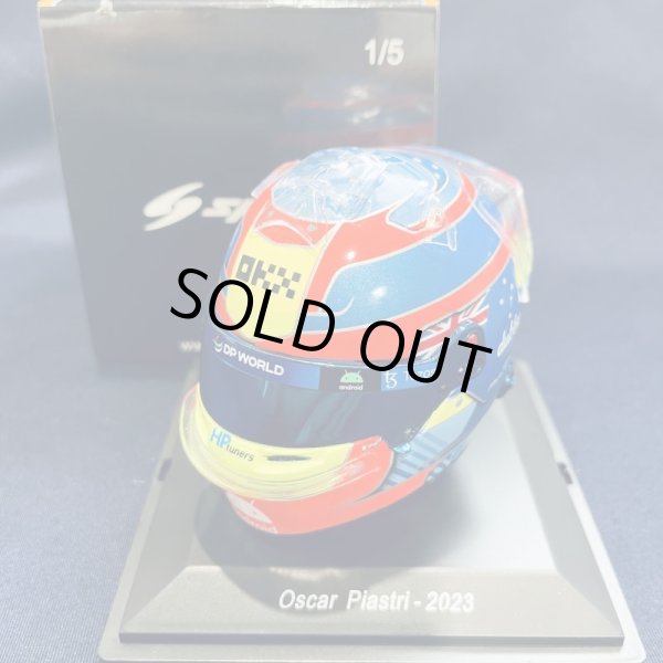 画像1: 新品正規入荷品●SPARK1/5 McLAREN 2023 O.ピアストリ ミニヘルメット