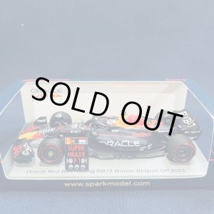 画像: 新品正規入荷品●SPARK1/43 RED BULL RB19 WINNER BELGIAN GP 2023 (M.フェルスタッペン）#1