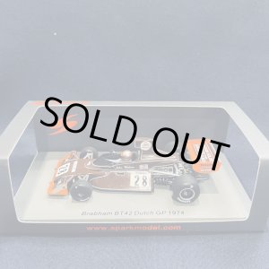 画像: 新品正規入荷品●SPARK1/43 BRABHAM BT42 DUTCH GP 1974 (J.WATSON) #28