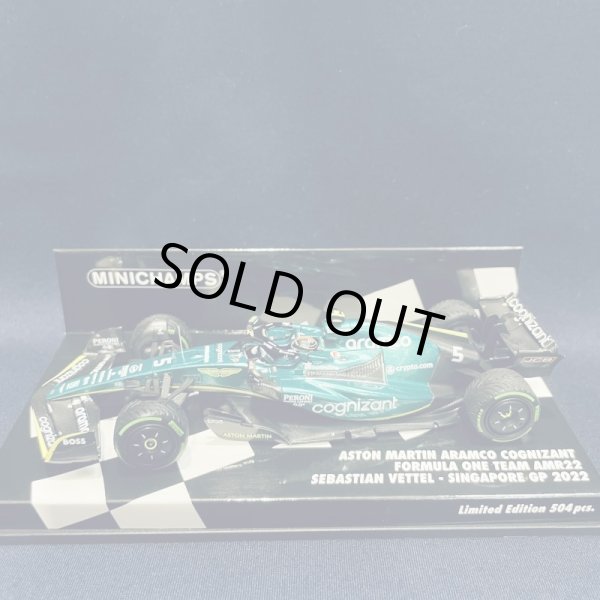画像1: 新品正規入荷品●PMA1/43 ASTON MARTIN AMR22 SINGAPORE GP 2022 (S.ベッテル) #5