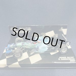 画像: 新品正規入荷品●PMA1/43 HONDA RA107 (R.バリチェロ）2007 #8