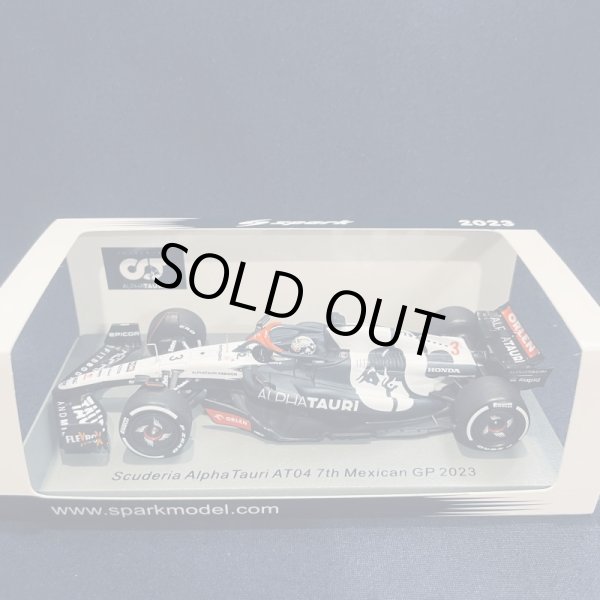 画像1: 新品正規入荷品●SPARK1/43 SCUDERIA ALPHA TAURI AT04 7th MEXICAN GP 2023 (D.リカルド）#3