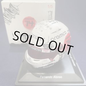 画像: 新品正規入荷品●SPARK1/5 ASTON MARTIN JAPANESE GP 2023 F.アロンソ ミニヘルメット