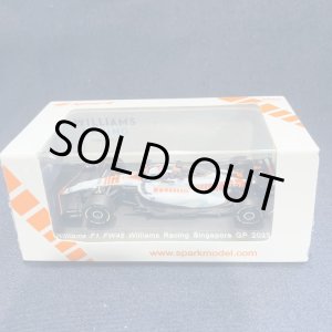 画像: 新品正規入荷品●SPARK1/64 WILLIAMS FW45 SINGAPOLE GP 2023 (A.アルボン)#23
