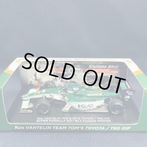 画像: セカンドハンド品●ユーロスポーツ別注●SPARK 1/43 SUPER FOMULA 2021 Kuo VANTELIN TOMS SF19 TOYOTA Rd3 WINNER AUTOPOLIS (G.アレジ)#36