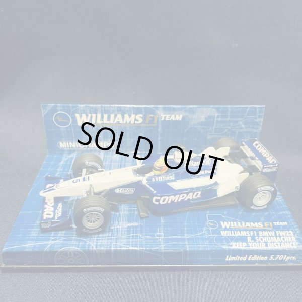 画像1: セカンドハンド品●PMA1/43 WILLIAMS F1 BMW FW23  KEEP YOUR DISTANCE (R.シューマッハ） 