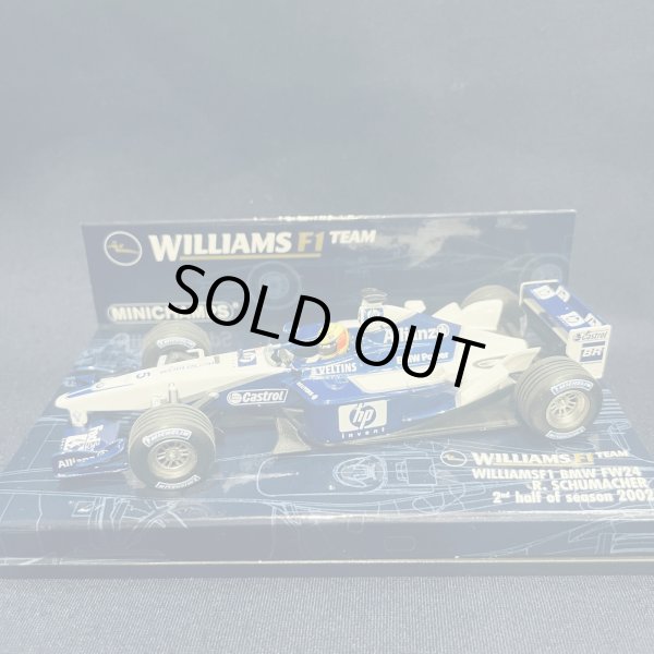 画像1: セカンドハンド品●PMA1/43 WILLIAMS F1 BMW FW24 2nd HALF of SEASON 2002 (R.シューマッハ）#5