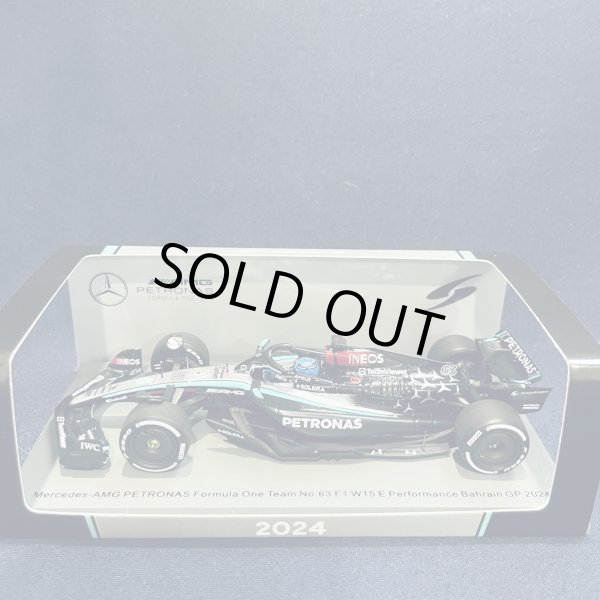 画像1: 新品正規入荷品●SPARK1/43 MERCEDS AMG PETRONAS W15 BAHRAIN GP 2024 (G.ラッセル）#63